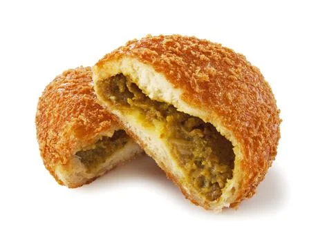 Curry bread Stock Photos