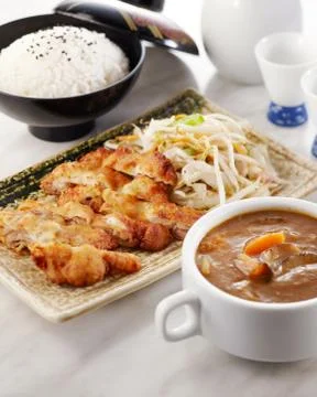 Curry chicken Stock Photos