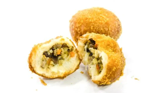 Curry  doughnut Stock Photos