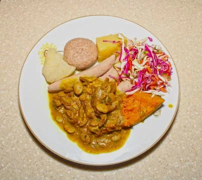 Curry goat Stock Photos