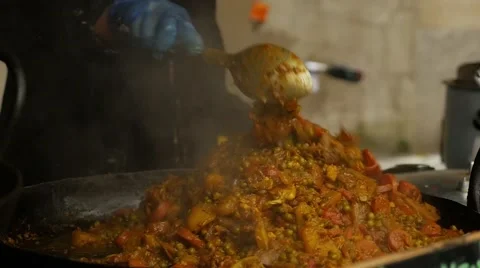 Curry at Market Stockbeeldmateriaal 69024233