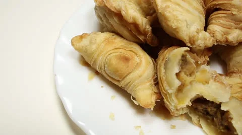 Curry Puff Stock Footage 22565325