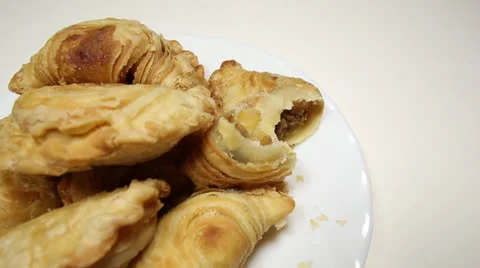 Curry Puff Stock Footage 22565328