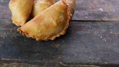 Curry Puff Stock Footage 100167114