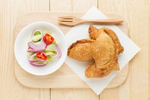 Curry puff Stock Photos
