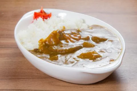 Curry rice Stock Photos