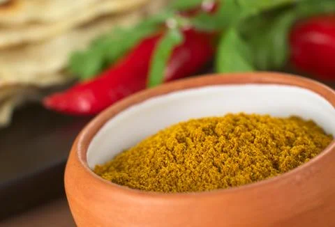 Curry spice Stock Photos