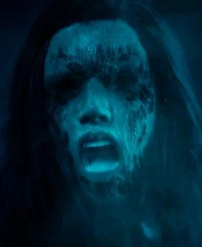 Cursed of the Devil Illustrazione stock