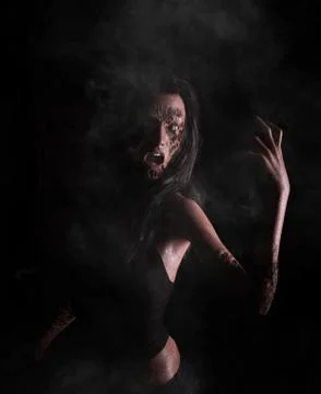 Cursed of the Devil Stock Illustration