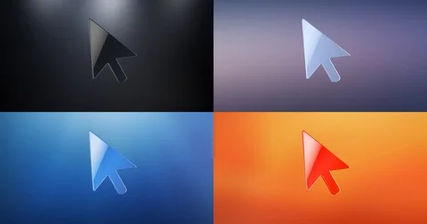 Cursor 3d Icon Stock Footage 69804995