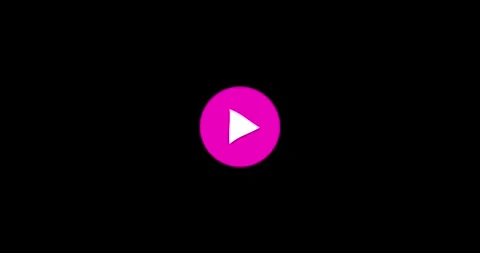 Cursor arrow clicking play and pause button motion graphic animation. Mouse clic Stock-Footage 334565985