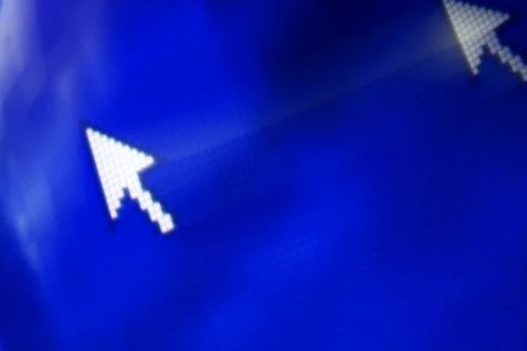 Cursor arrow Stock Photos