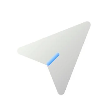 Cursor arrow pointer flat gradient two-color ui icon Illustrazione stock