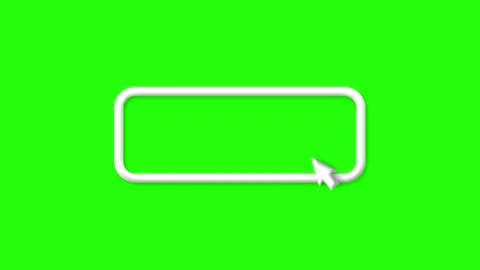 Cursor click button animation click button and 3d cursor arrow pointer sele.. Stock Footage 255201554