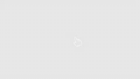 Cursor clicking animation on transparent background Video stock 339763742