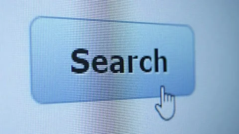 Cursor Clicking on a Search Button Stock Footage 164591348