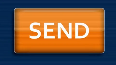 Cursor Clicks Send Button FULL HD Stock Footage 8537928