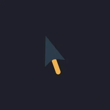 Cursor computer symbol Stock Illustration
