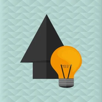 Cursor design. Colorfull illustration, vector graphic Stock Illustration