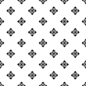 Cursor displacement arrow pattern seamless vector Stock Illustration