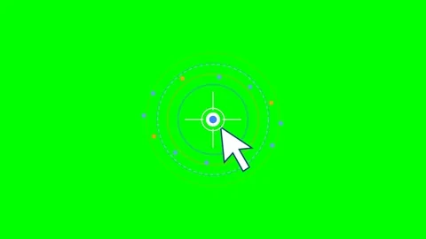 Cursor Focus Ripple Motion Graphic Overlay Animation Video stock 342386786