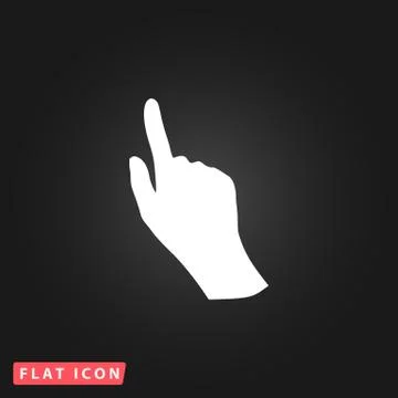 Cursor hand icon Stock Illustration