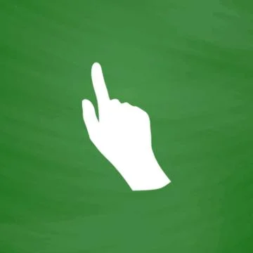 Cursor hand icon Stock Illustration