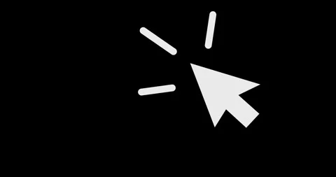 Cursor icon Stock Footage 254928928