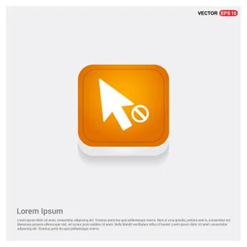 Cursor Icon Illustrazione stock