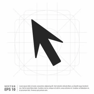Cursor Icon Stock Illustration