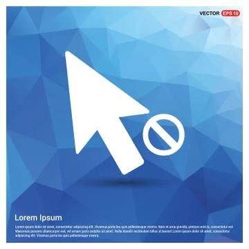 Cursor Icon Illustrazione stock