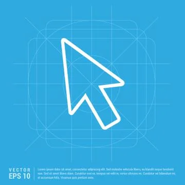 Cursor Icon Stock Illustration