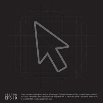 Cursor Icon Stock Illustration