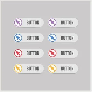 Cursor icon Stock Illustration