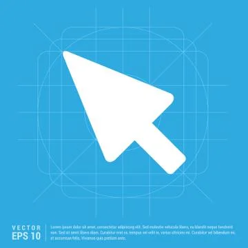 Cursor icon Stock Illustration