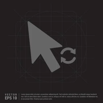 Cursor Icon Stock Illustration
