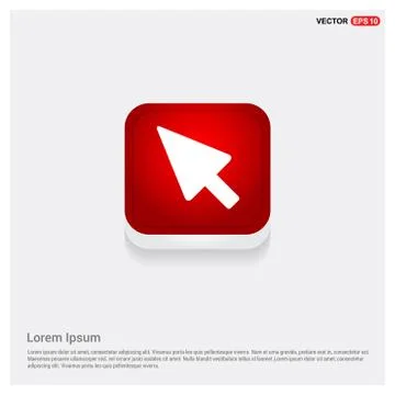 Cursor icon Stock Illustration