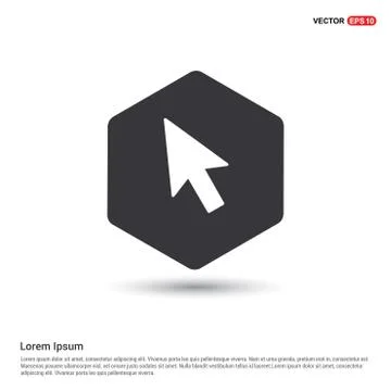 Cursor Icon Illustrazione stock