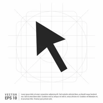 Cursor Icon Stock Illustration