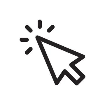 Cursor icon Stock Illustration