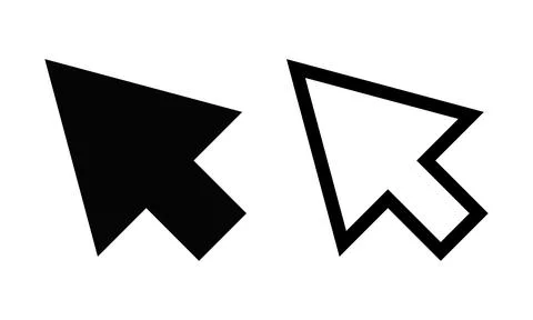 Cursor icon, vector. イラスト素材