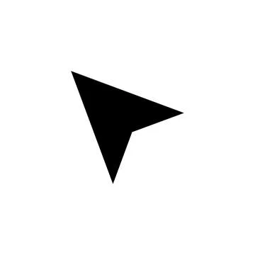 Cursor icon vector 스톡 일러스트