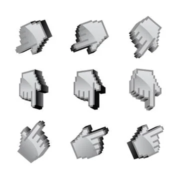 Cursor illustration Stock Illustration