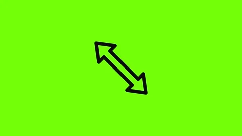 Cursor increase element icon animation Stock Footage 157073590