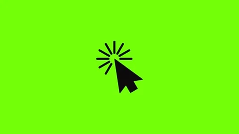 Cursor interface element icon animation Stock Footage 157073585