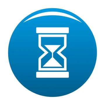 Cursor loading element icon blue vector 스톡 일러스트
