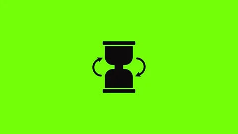 Cursor loading icon animation Stock Footage 157073362