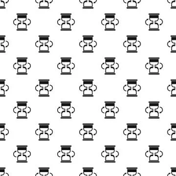Cursor loading pattern seamless vector Stock Illustration