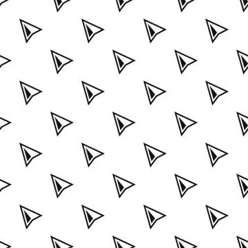 Cursor modern pattern seamless vector Illustrazione stock