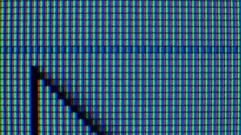 Cursor moves across the screen 스톡 동영상 104386041